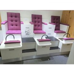 Estación de pedicure triple