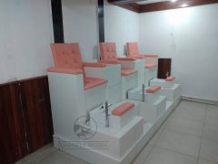 Estación para Pedicure triple
